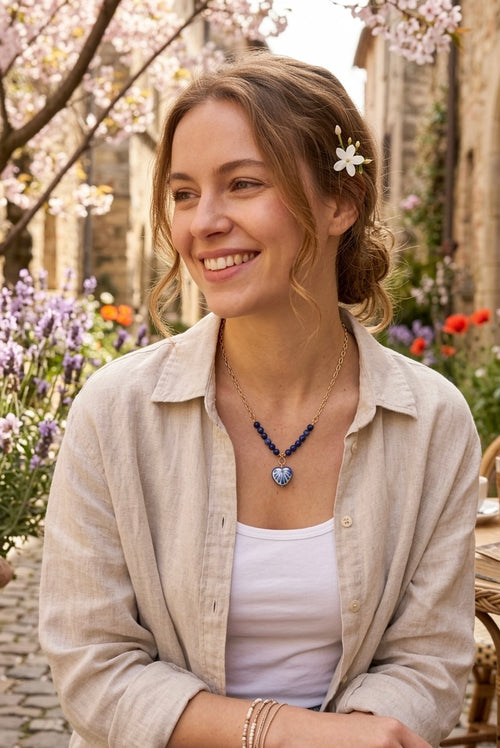 Talavera Heart Necklace