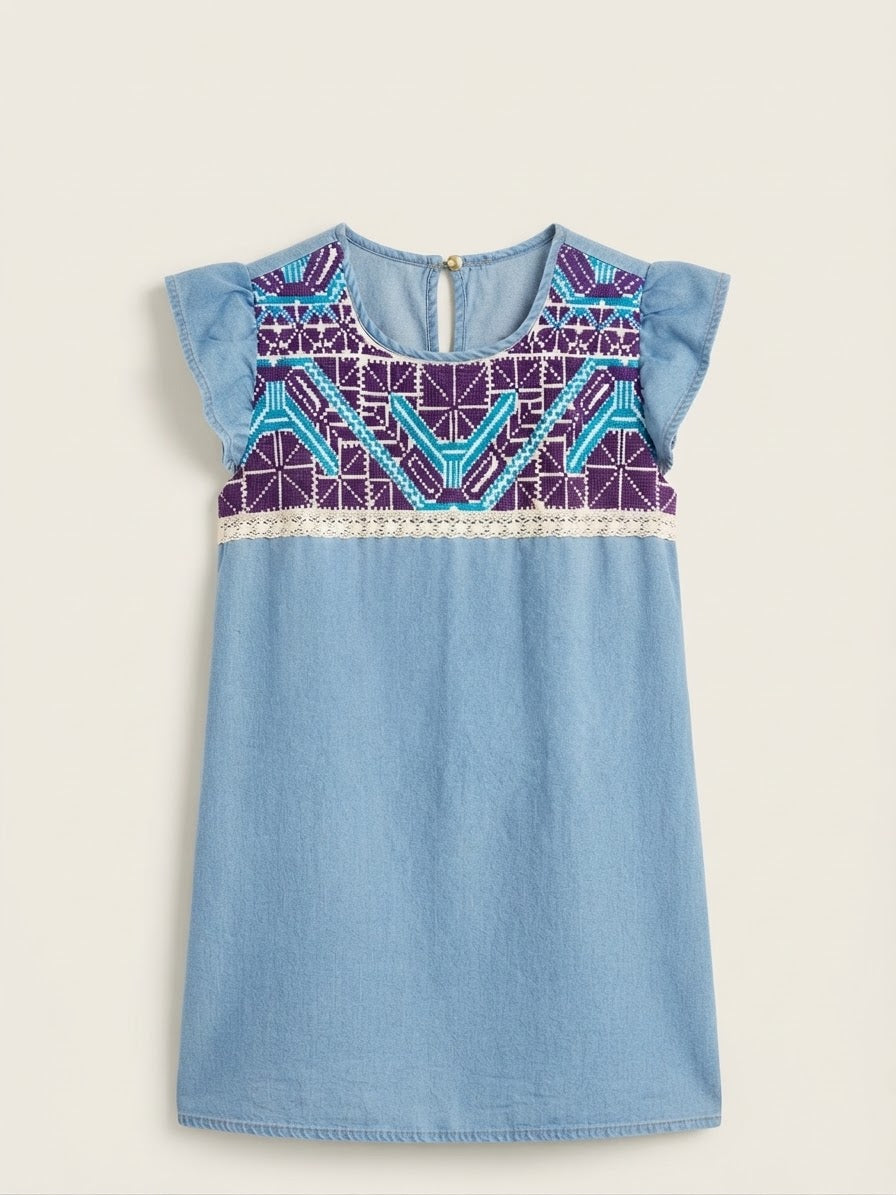 Vestido denim Aurora
