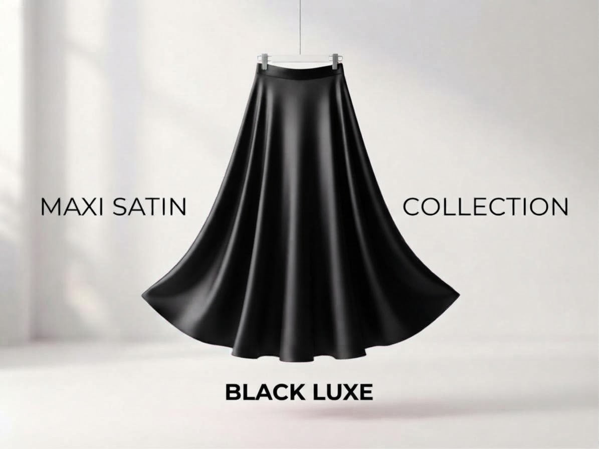 Maxi Falda Aura de Satin