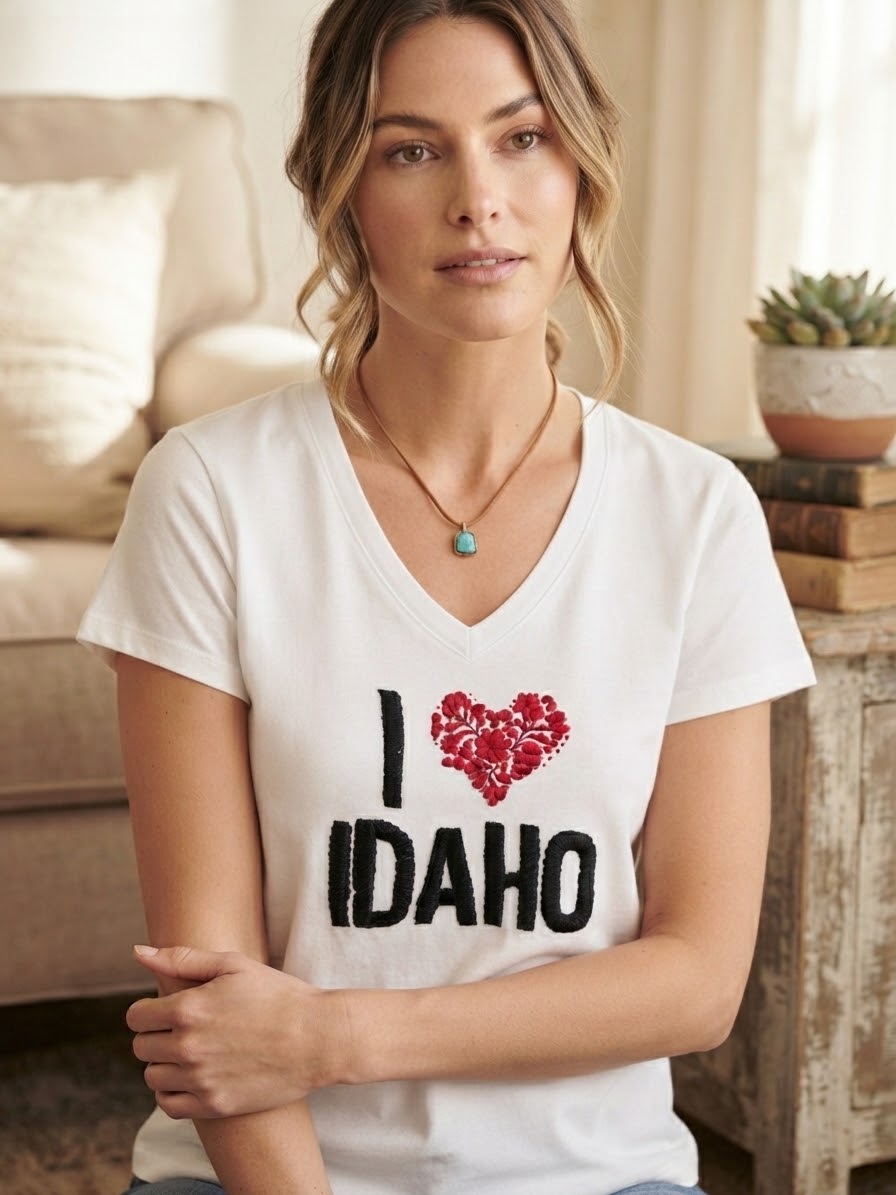 Playera amor por Idaho