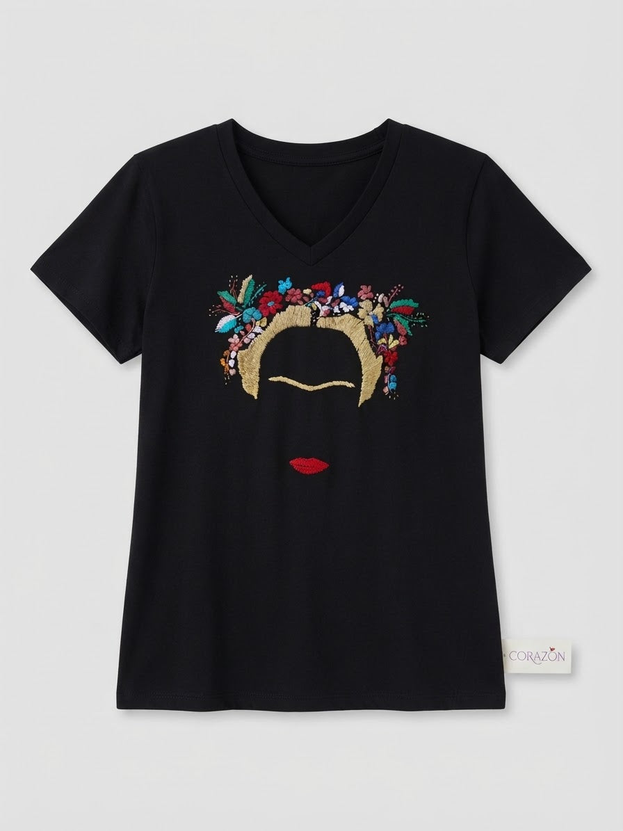 Playera Frida moderna