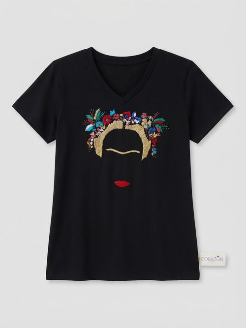 Playera Frida moderna