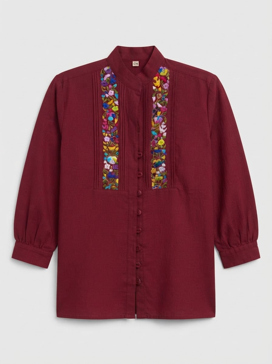 Blusa Oaxaca floral