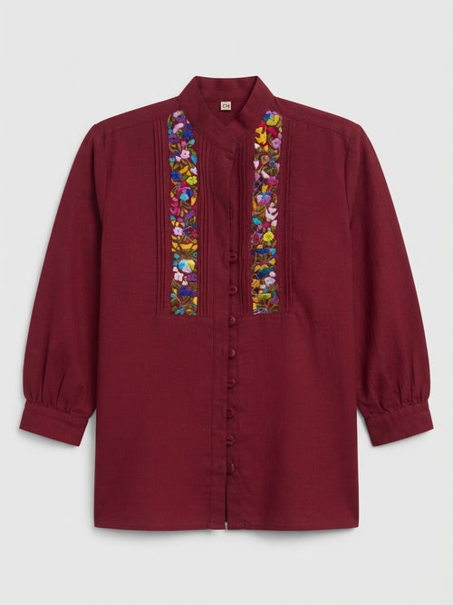 Blusa Oaxaca floral
