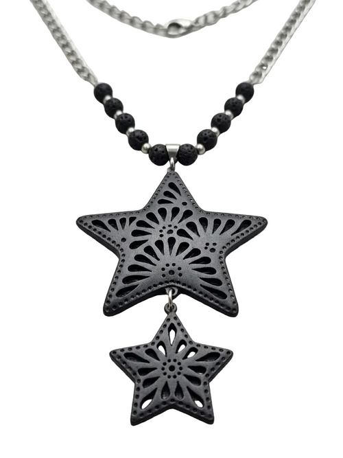 Clay Cosmos Necklace