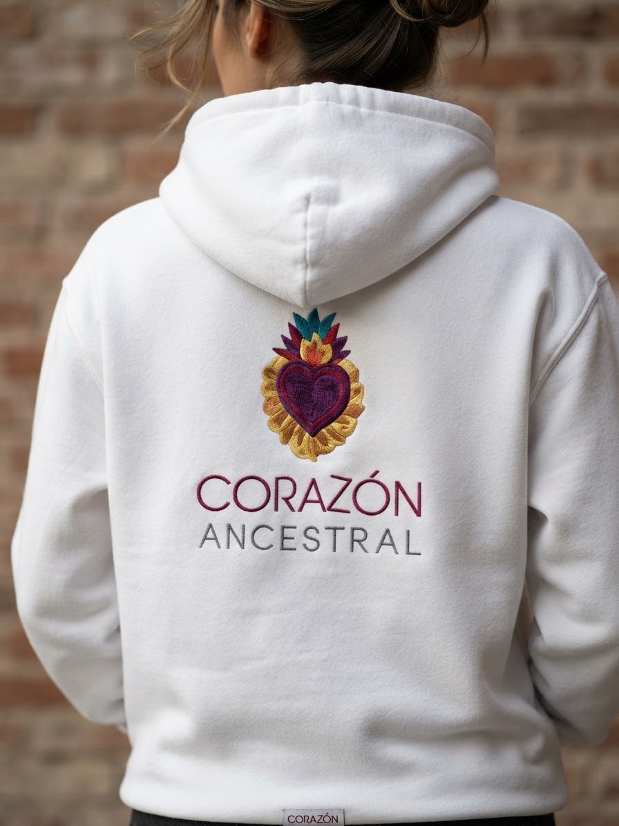 Sudadera corazón ancestral