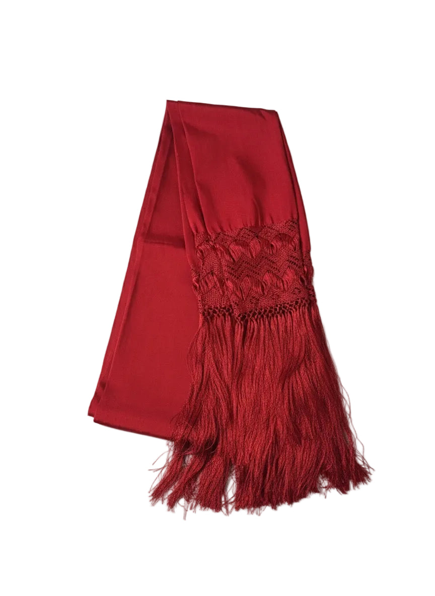 Rebozo artesanal extra ancho y largo llorona
