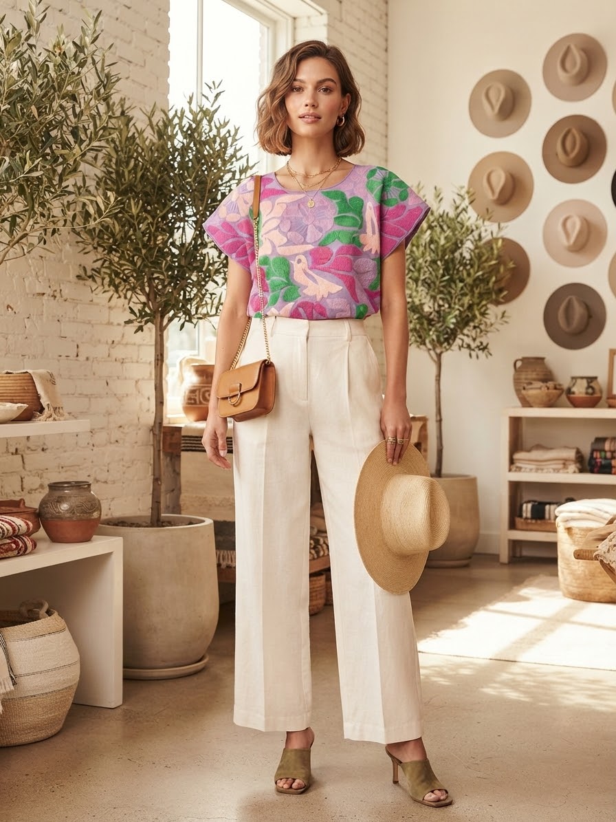 Traditional Cuenca blouse