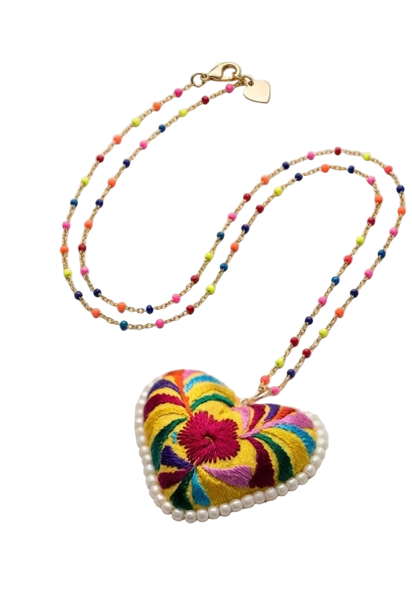 Collar latido infinito
