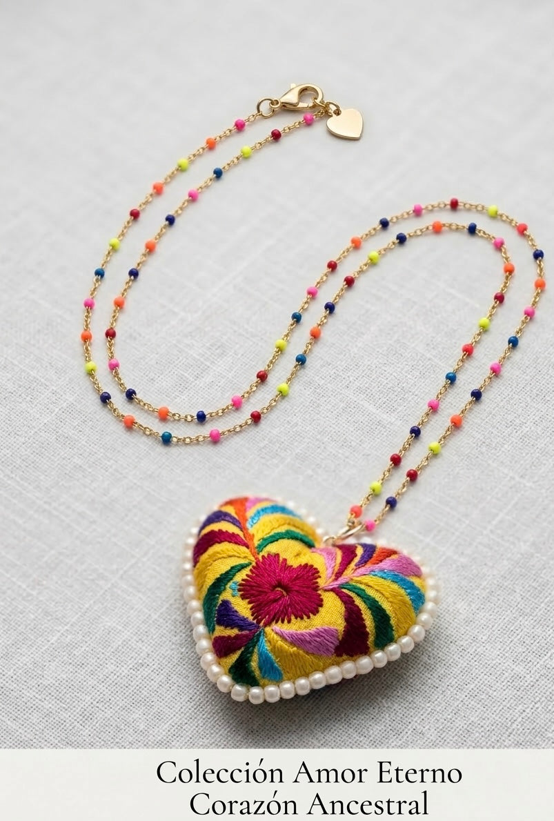 Collar latido infinito