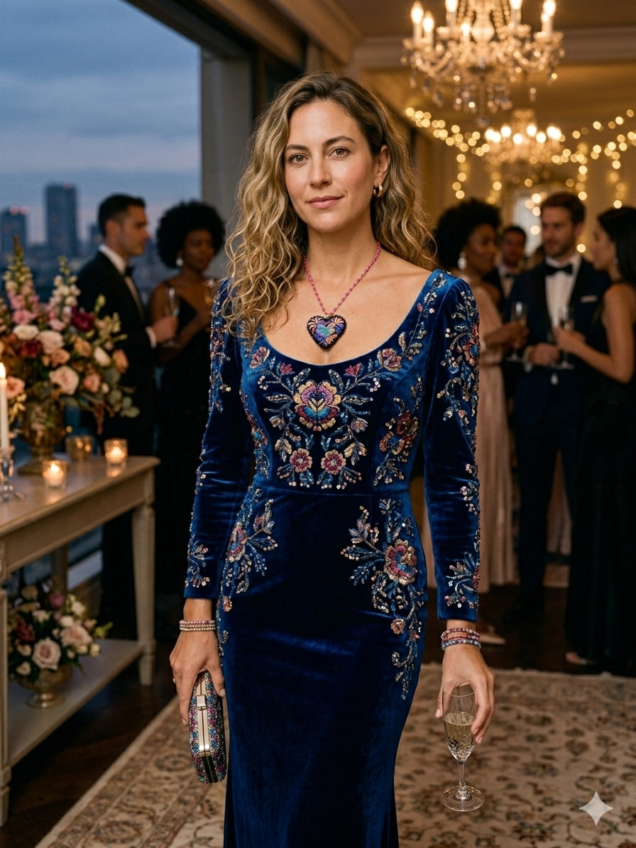 Collar jardín de primavera