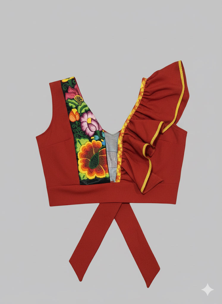 Xhunca crop top