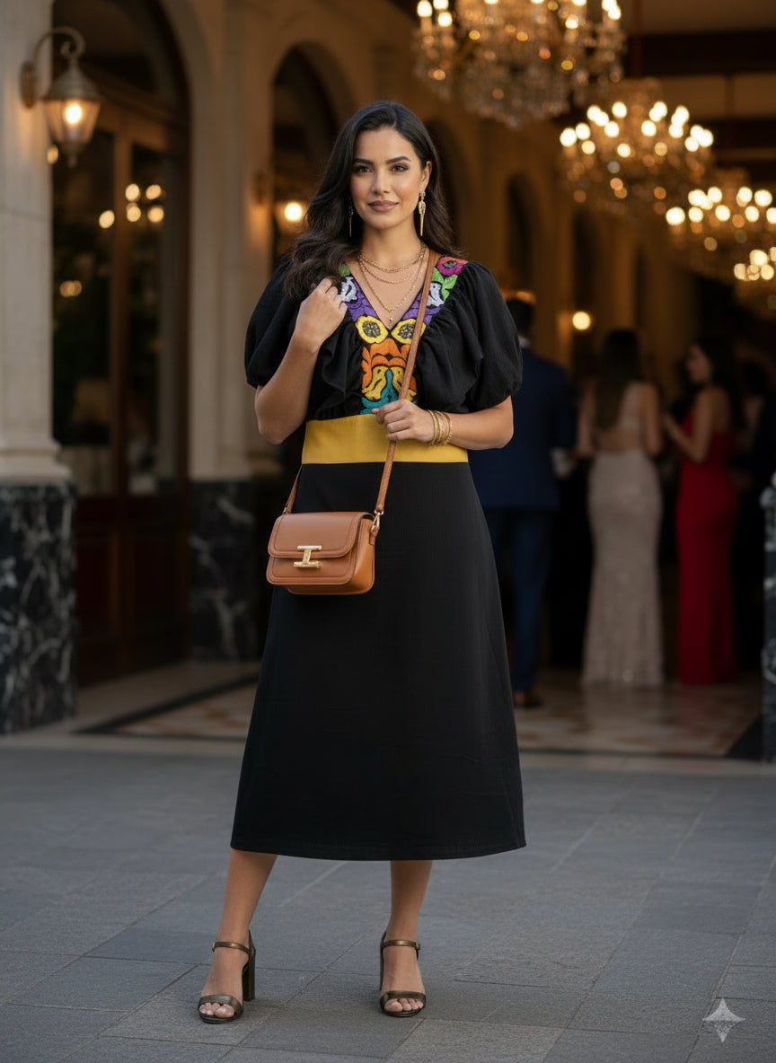Vestido de algodón Mireya