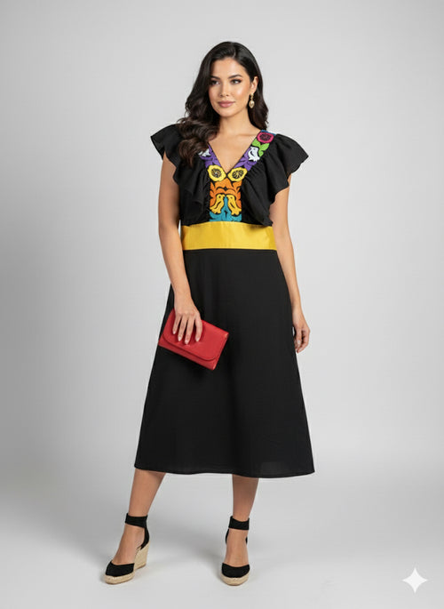 Vestido de algodón Mireya