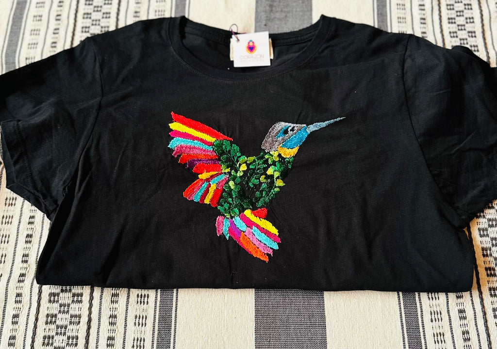 humming bird short sleeve t-shirt